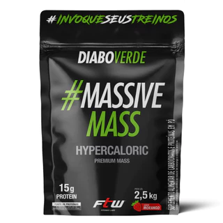 Diabo Verde Massive Mass Hipercalórico 2,5kg