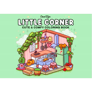 Livro de Colorir Pintar LITTLE CORNERImpressão Somente Frente Completo ENVIO EM 24 HORAS + CAPA ANTI MANCHA A4 em Oferta na Shopee