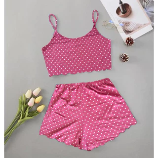 kit 3 pijama feminino baby doll cropped alcinha verão revenda em Oferta na Shopee