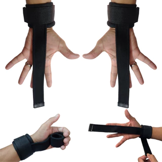 Straps com Munhequeira, Musculação e Academia Profissional, Exercicios Puxada