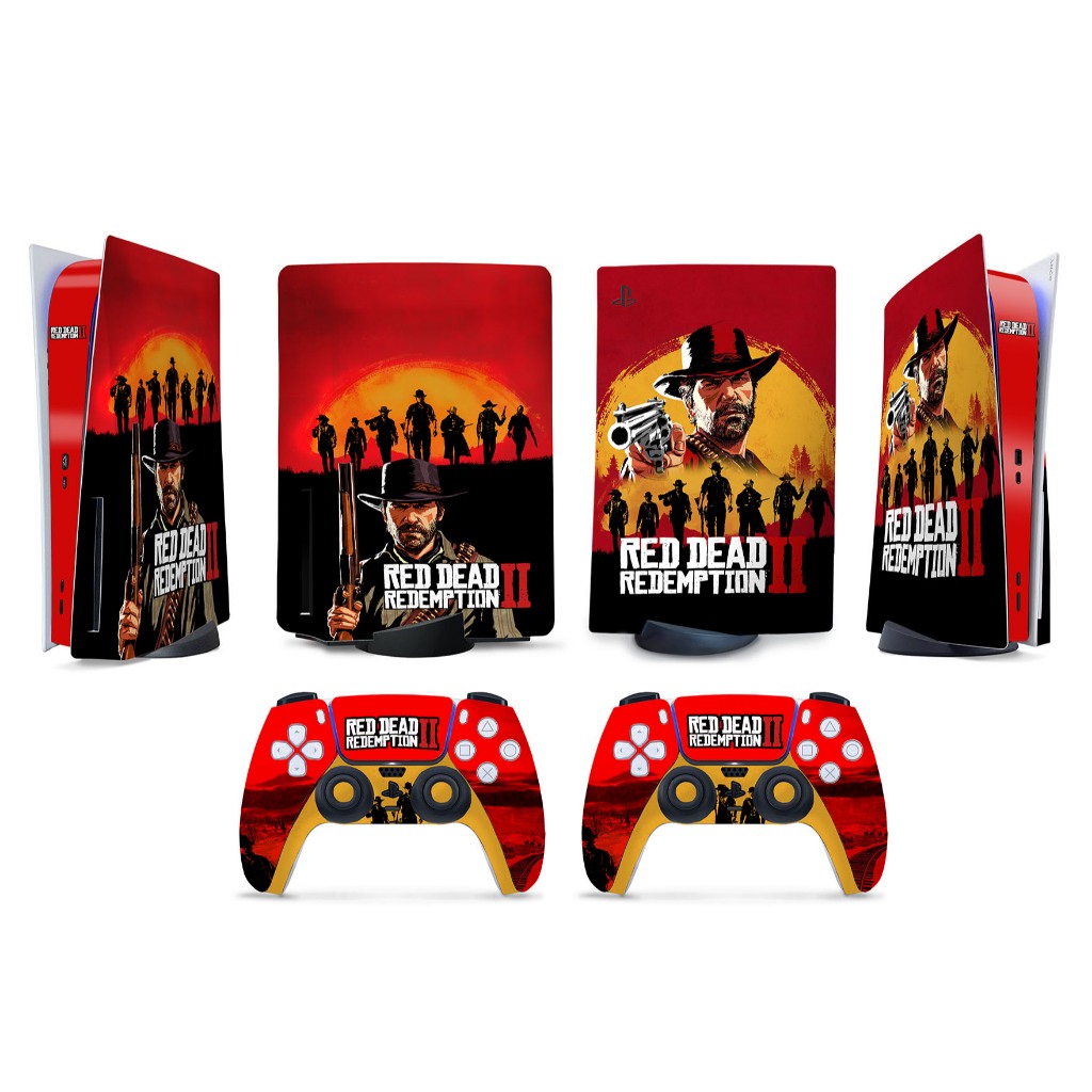 Skin para PS5 adesiva Red Dead Redemption 2 Premium | Shopee Brasil