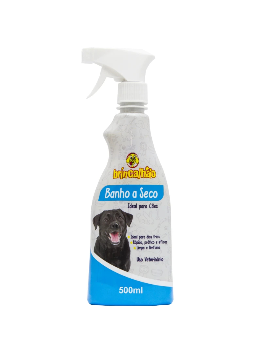 Shampoo Banho a Seco para cachorro Brincalhão 500ml | Shopee Brasil