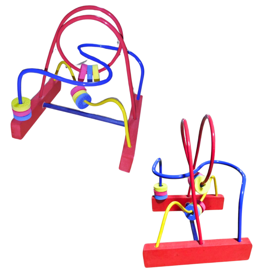 Brinquedo Educativo Pedagógico Aramado Montanha Russa Tamanho M