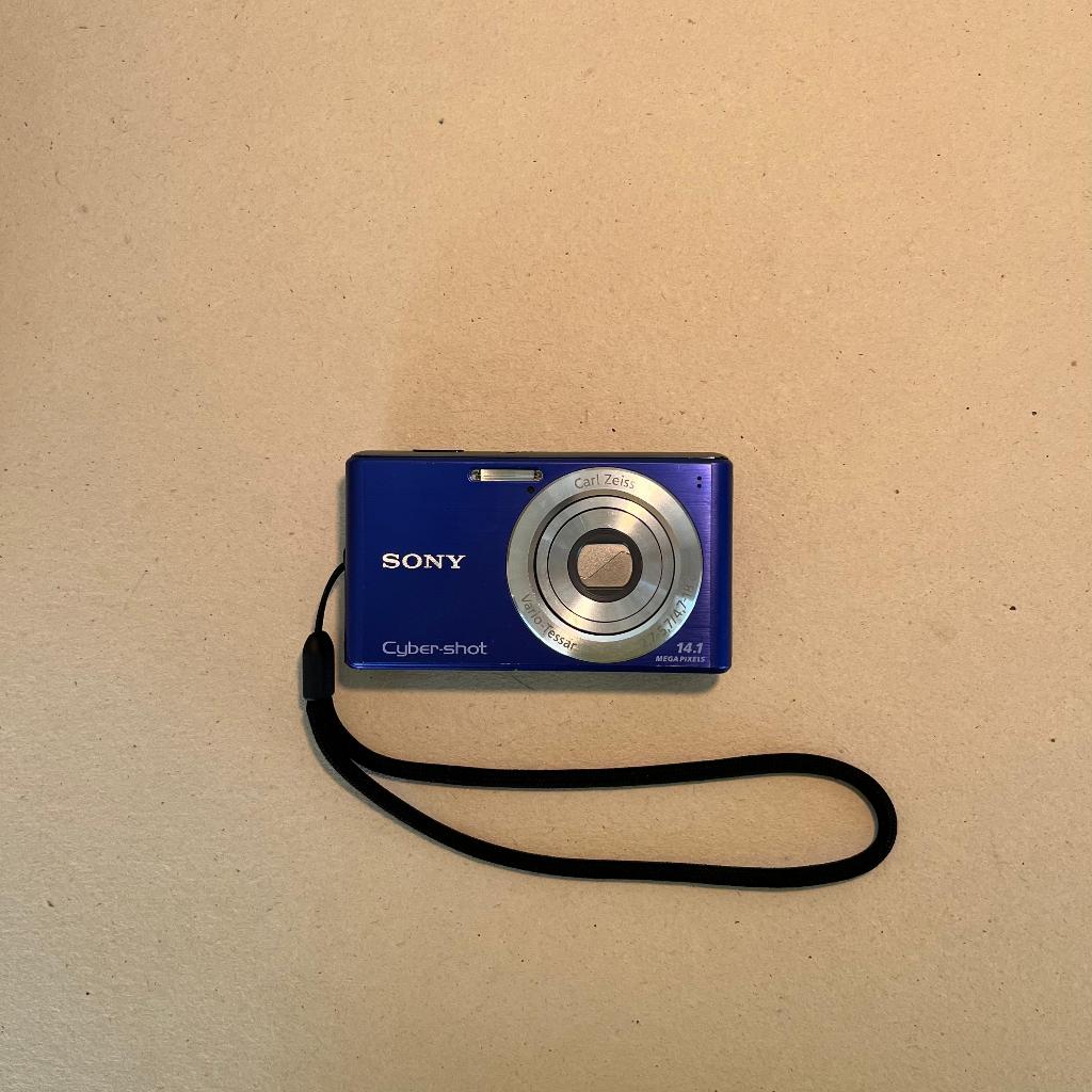 SONY Cyber-shot DSC-W530 青 Camera Sony Cyber Shot W530