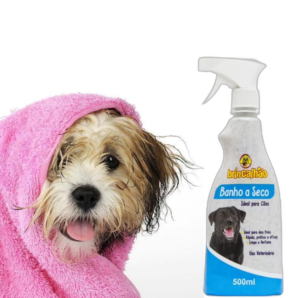 Shampoo Banho a Seco para cachorro Brincalhão 500ml | Shopee Brasil