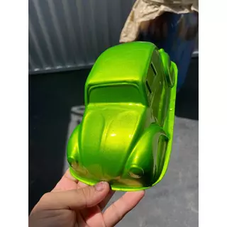 Tinta automotiva base poliester CANDY LINE GREEN KAWAZAKI EFEITO