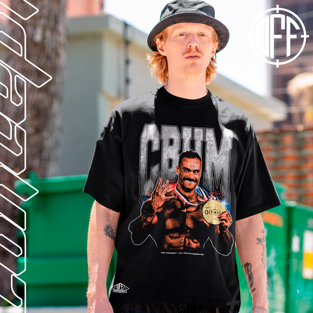 Camiseta Basica e OVERSIZED Cbum Chris Bumstead Champion Graphic Tee ...