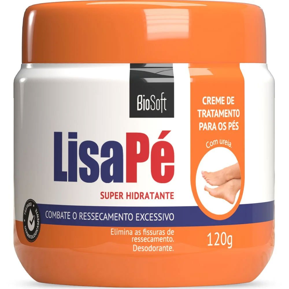 CREME SUPER HIDRATANTE LISA PÉ BIO SOFT 120G | Shopee Brasil