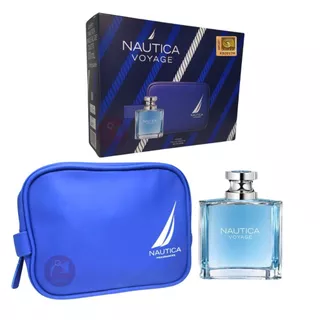 Kit Coffret Nautica Voyage Eau De Toilette Perfume Masculino 100ml + Necessaire Selo adipec