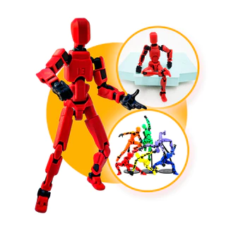 Boneco 100% Articulado para Montagem Dummy 13 Figura de Ação Brinquedo Manequim Presente Infantil em Oferta na Shopee