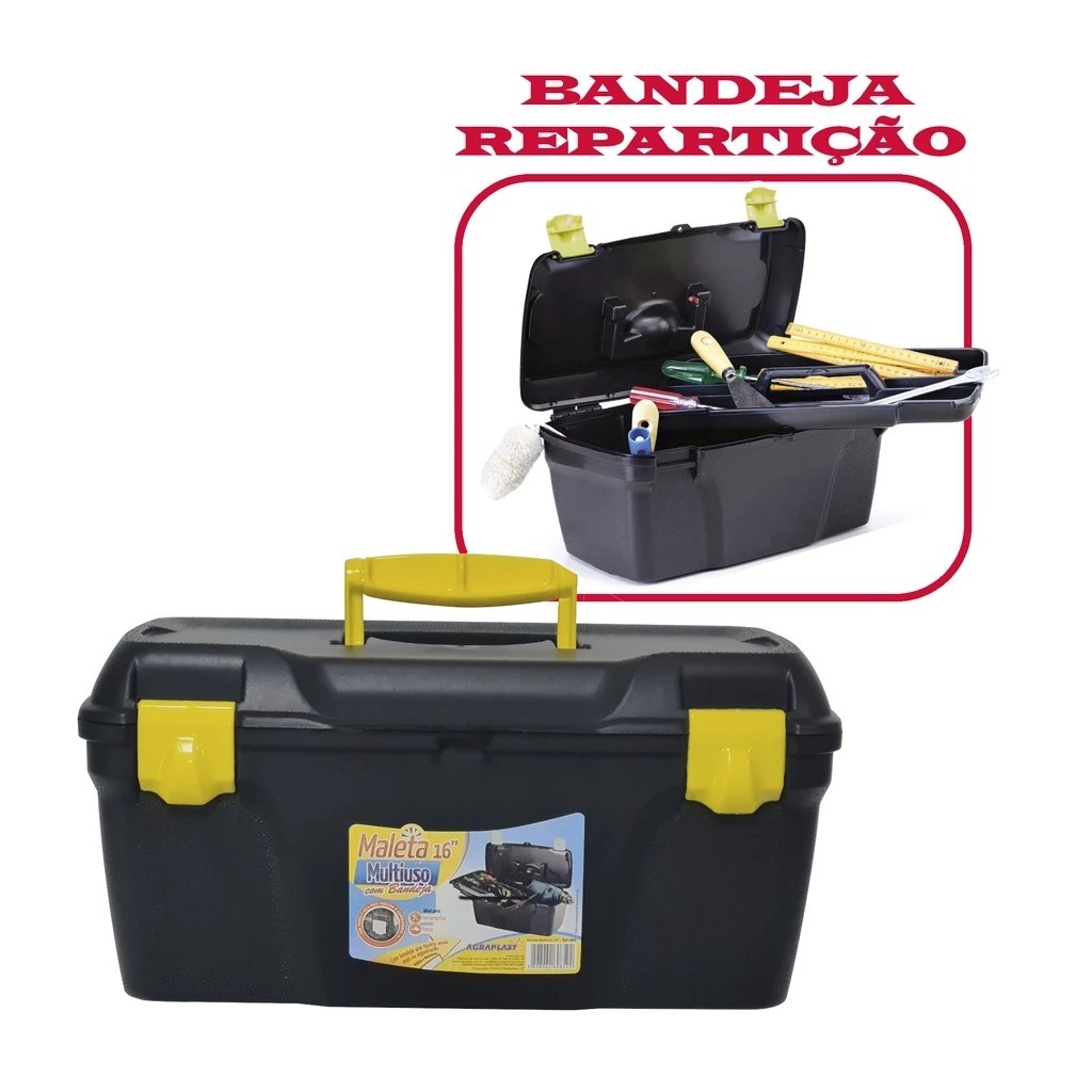 Maleta Organizadora Ferramentas Multi-uso Grande ou pequena, pesca, camping. utilidades em geral