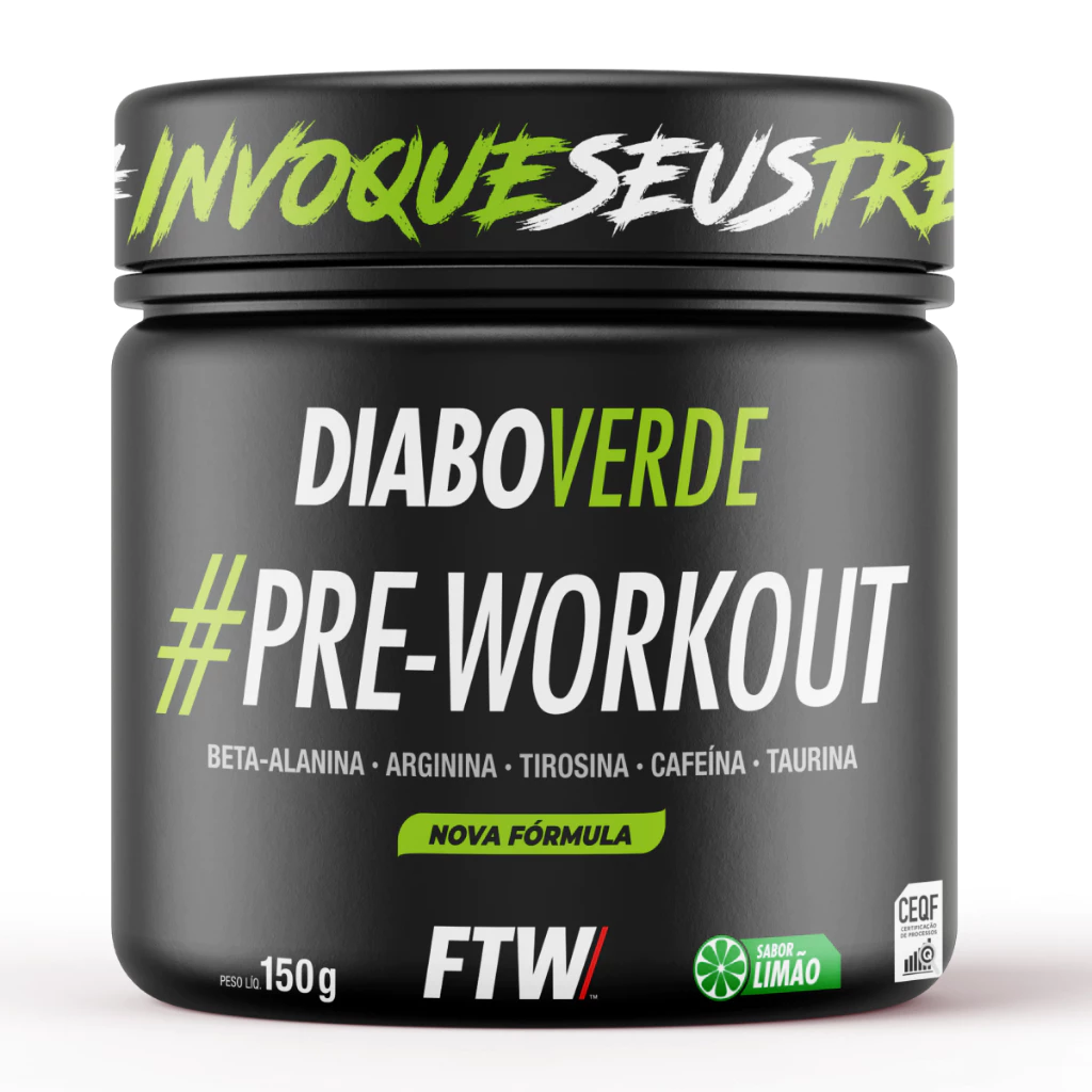 Diabo Verde #Pre-Workout 150g - FTW