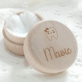 Porta dente de leite personalizado com nome em Oferta na Shopee