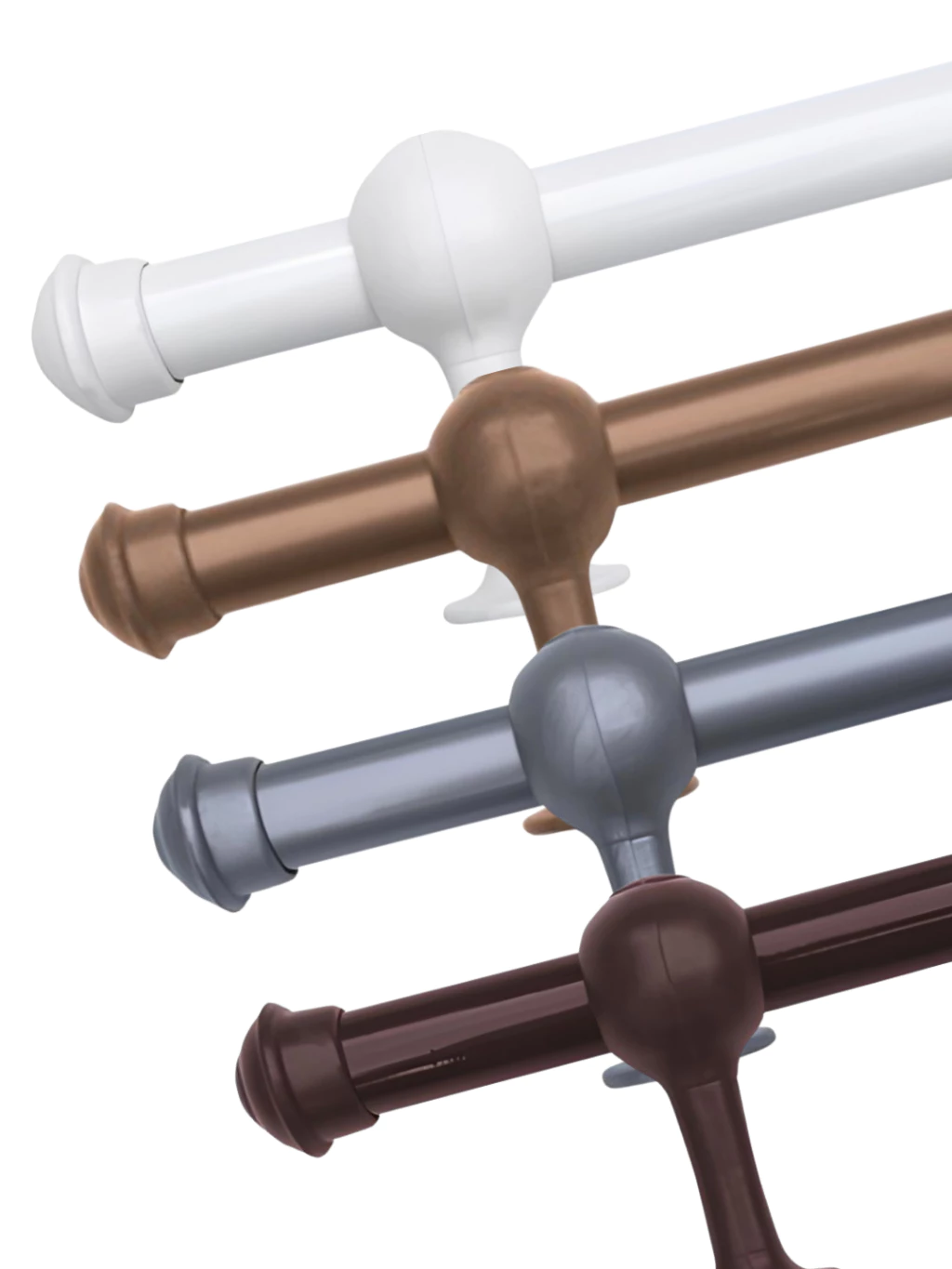 Varão de cortina simples