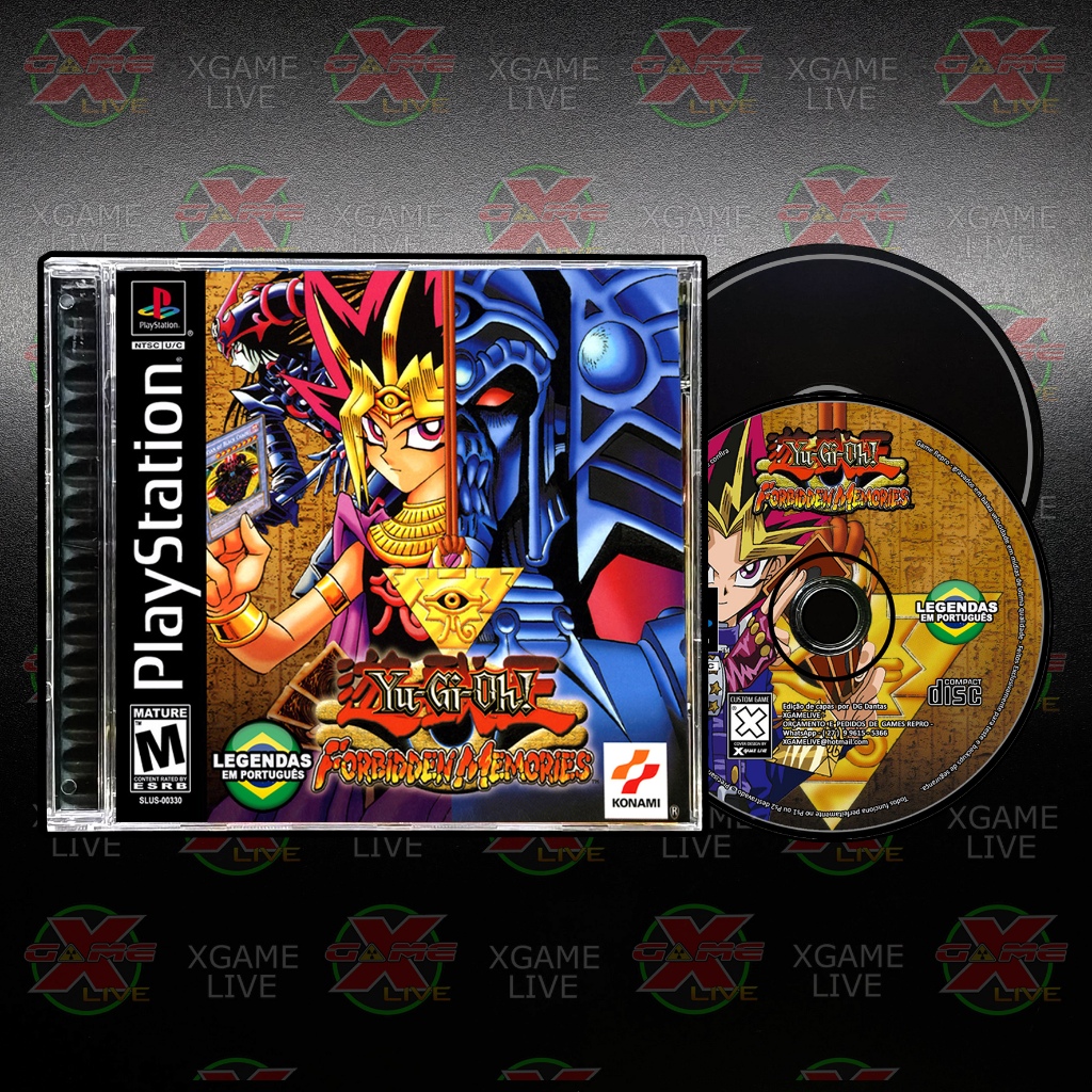 CD GAME - Yugioh - Forbidden Memories Portugues PS1 - Melhora o Preço