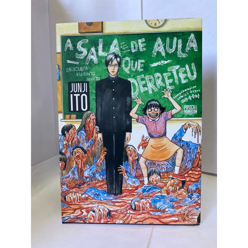 Mangá A sala de aula que derreteu - Junji Ito | Shopee Brasil