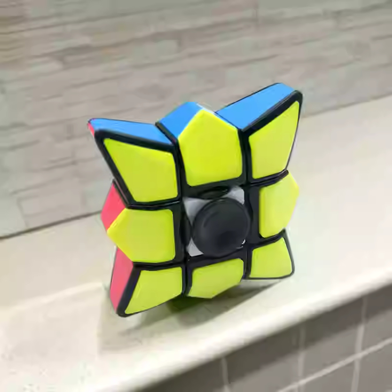 Cubo Magico Fidget Spinner 1x3x3 Yumo One Brinquedo Magic Cube Anti ...
