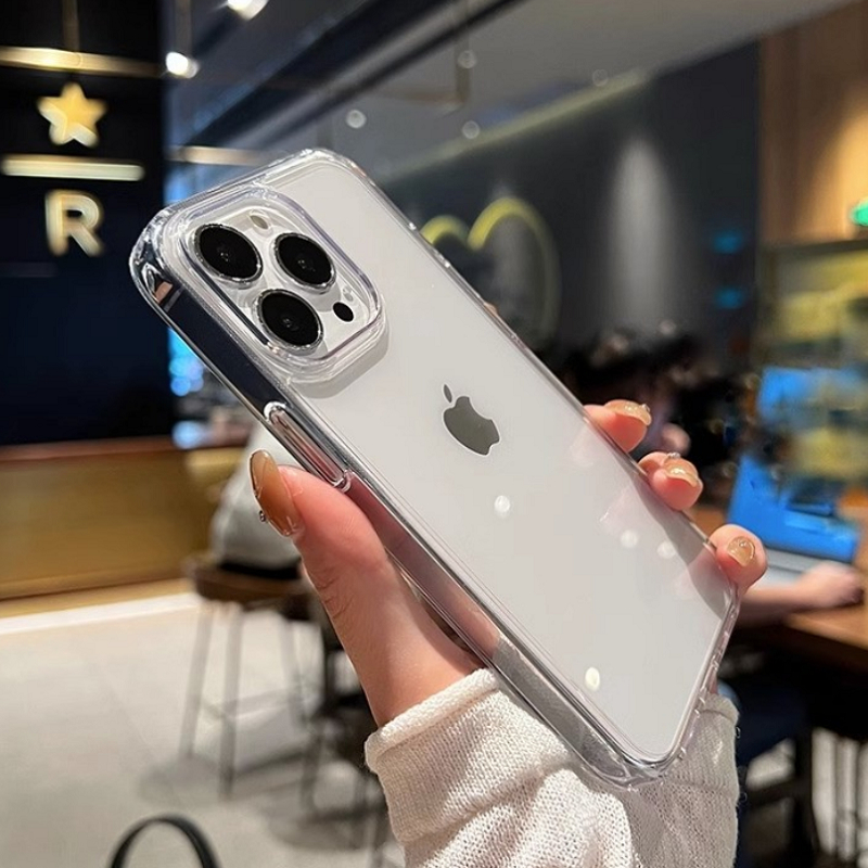 Capa capinha case Acrílico transparente para celular iphone 11 12 13 14 15 16 plus pro max XR