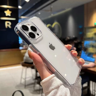 Capa capinha case Acrílico transparente para celular iphone 11 12 13 14 15 16 plus pro max XR