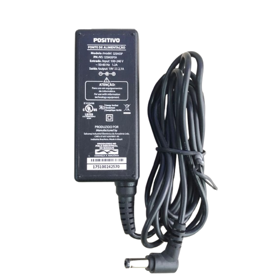 FONTE NOTEBOOK POSI 19V 2,1A MODELO (S29A00P)