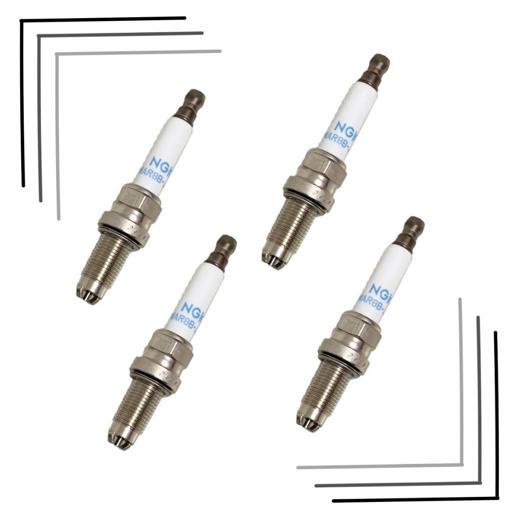 Kit Velas de Ignição P/ Bmw R 1200 Gs 2010-2013 Ngk MAR8B-JDS (4