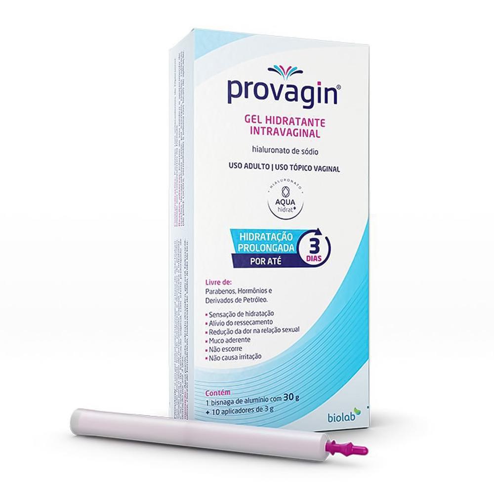 Gel Hidratante Provagin Intravaginal 30g + 10 Aplicações | Shopee Brasil