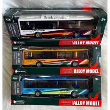 Onibus Miniatura Metal Die Cast 1:87 Varias Cores Unitário
