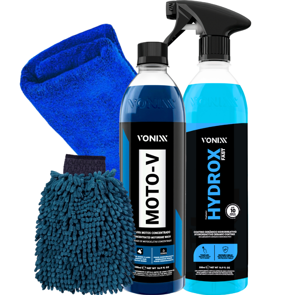 Kit Hydrox Fast Hidro Repelente Coating Cêramico Automotivo Shampoo ...