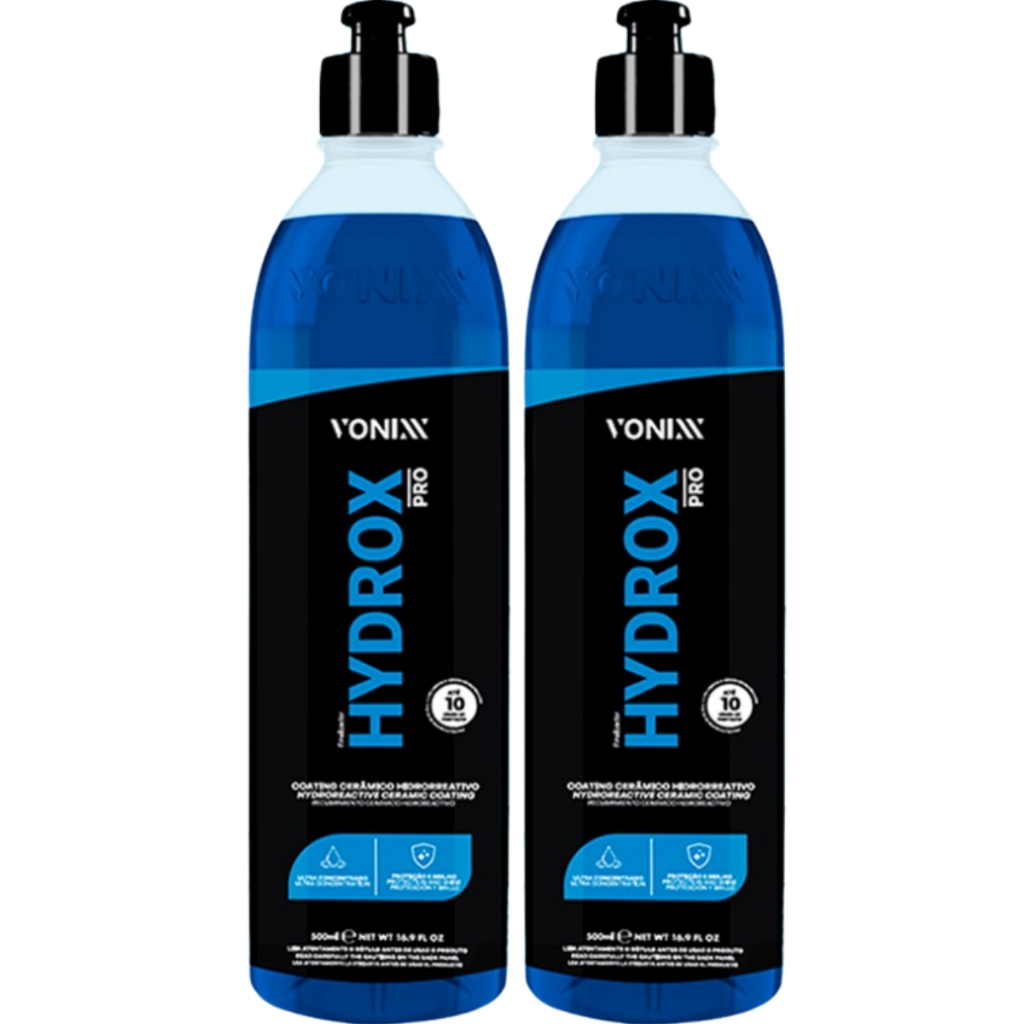 2 - Hydrox Pro Coating Hidro Repelente Protetor de Pintura Automotiva ...