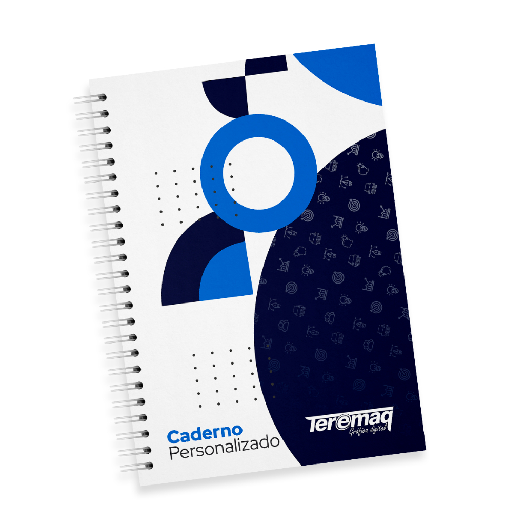 Caderno Corporativo Personalizado – Capa Dura + Logo da Sua Empresa ...