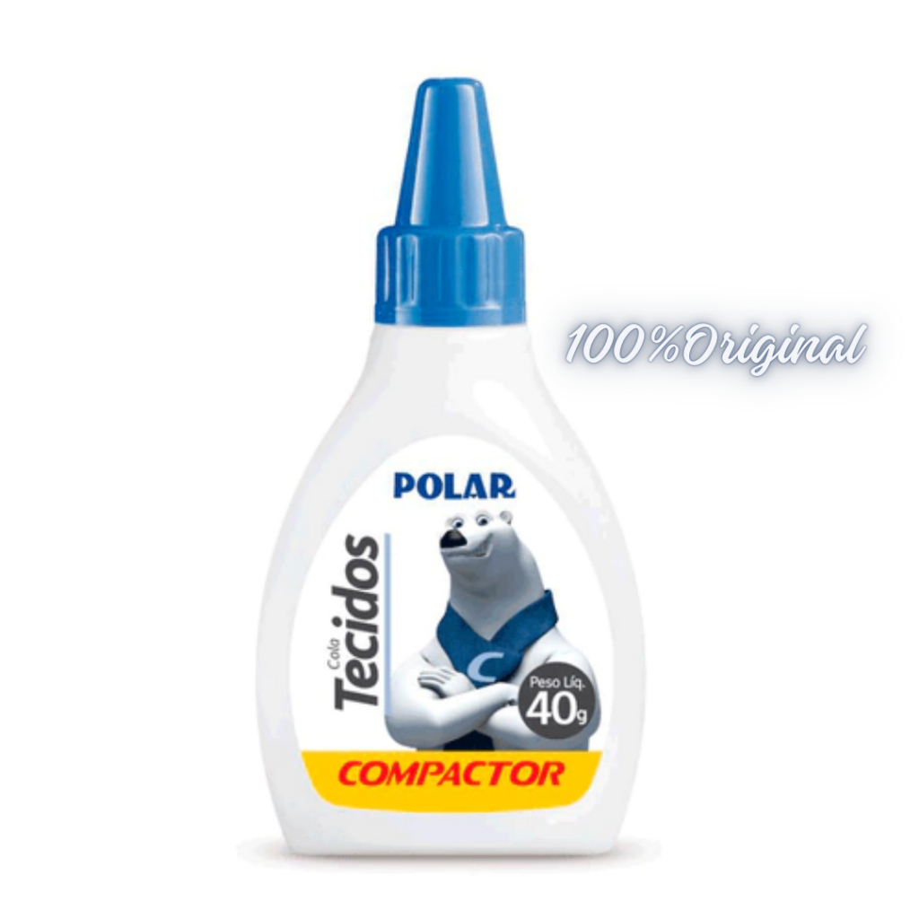 Kit Cola Para Tecido Compactor Polar Algodão/Jeans/Brim/Malha,Não Sai ...