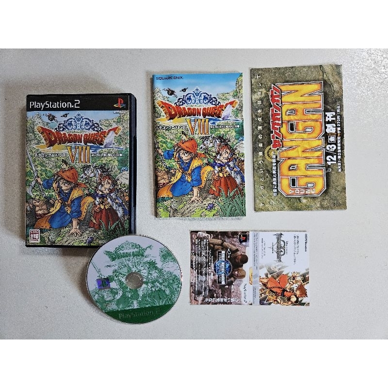 Jogo Dragon Quest VIII Ps2 original seminovo fisico pronta entrega