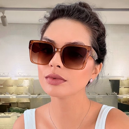 Óculos de sol feminino Solaris com proteção uv400