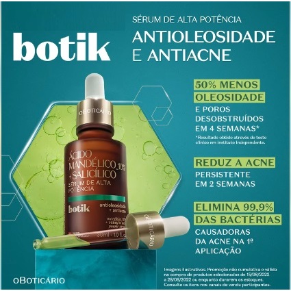 Acido Mandelico mais Acido Salicílico (Anti Acne, Anti Manchas, Redutor ...