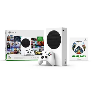 X-Box Serie S Microsoft 512GB Standard Branco Novo Lacrado Na Caixa + 1 Controle