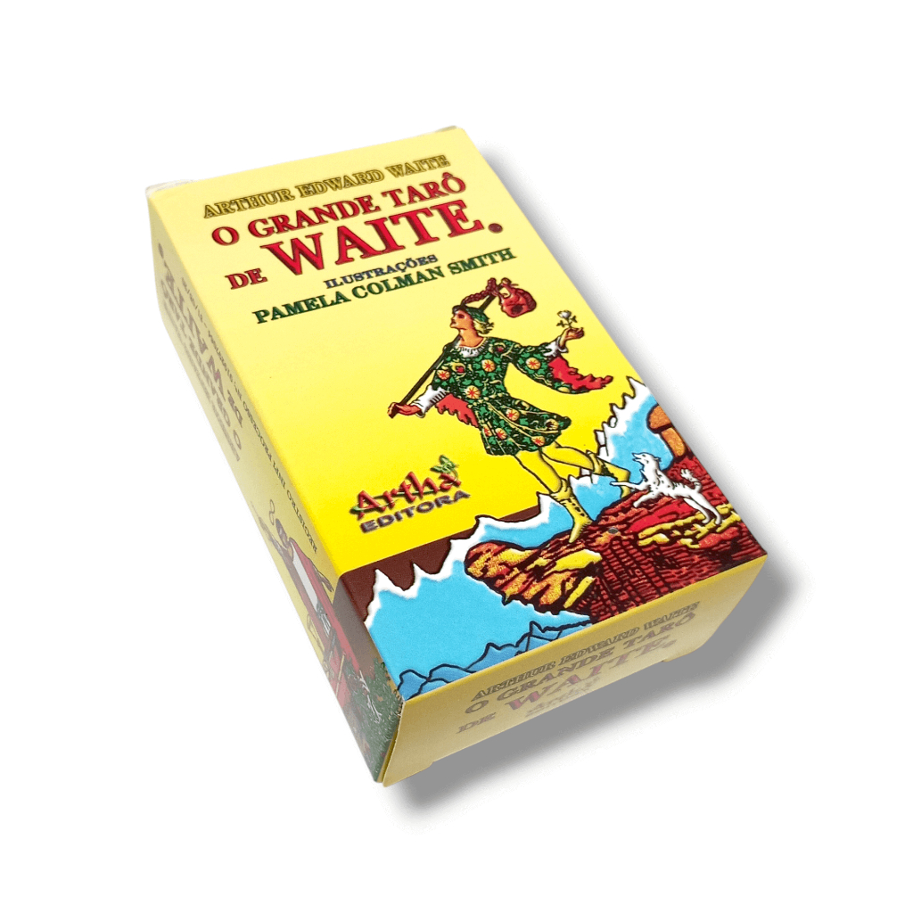O Grande Tarô de Waite - Ed. Artha 78 cartas | Shopee Brasil