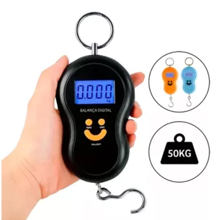 Balança 50kg de Gancho para Mala de Viagens e Pesca em Oferta na Shopee