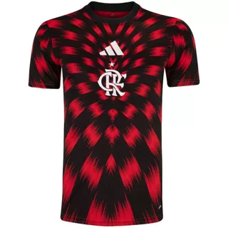 Camisa Flamengo Pré Jogo Adidas 2025
