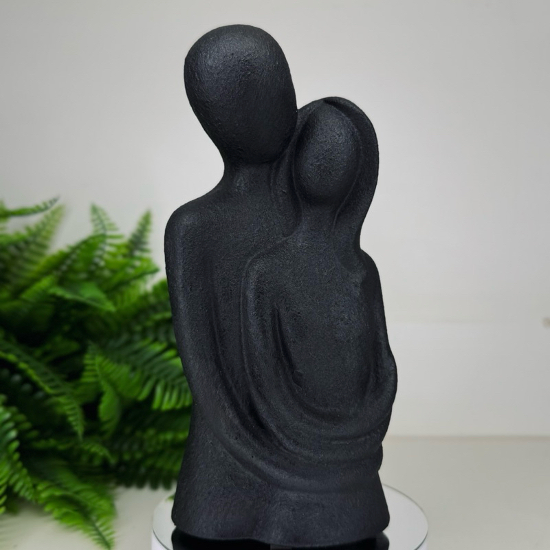Estátua Escultura Estatueta Casal Minimalista Decorativo - design ...