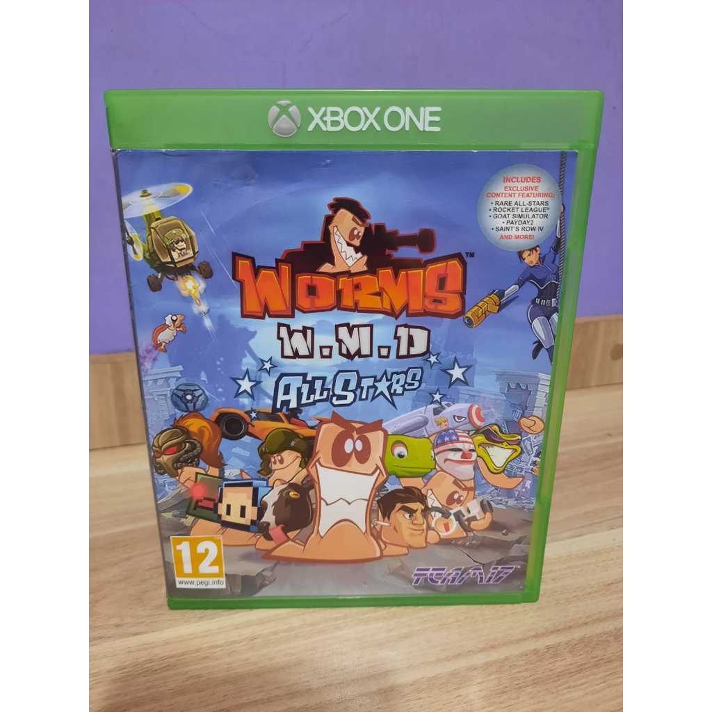 Worms W.M.D All Stars Xbox One Original | Shopee Brasil