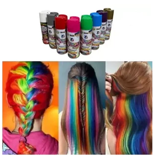 Tinta Temporária Colorida Spray Para Cabelo Kolore 125ml/55g