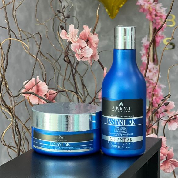 AKEMI PROFESSIONAL KIT HOME CARE INSTANT AK DE RESTAURAÇÃO