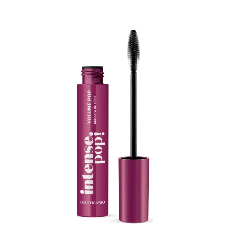 Máscara Para Cílios Preta Intense Pop! 10g em Oferta na Shopee