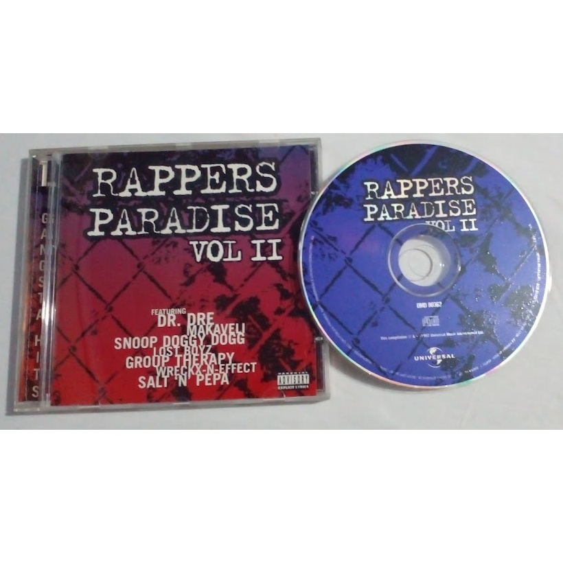 CD Rap Hip Hop Gangsta Rap Coletâneas Com Grandes Nomes e Sucessos