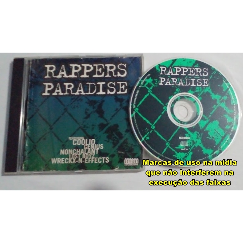 CD Rap Hip Hop Gangsta Rap Coletâneas Com Grandes Nomes e Sucessos