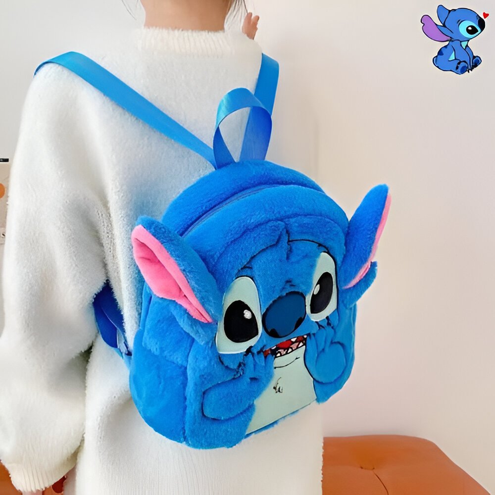 Bolsa Stitch de Pelúcia Lilo & Stitch Anime Disney Mochila | Shopee Brasil