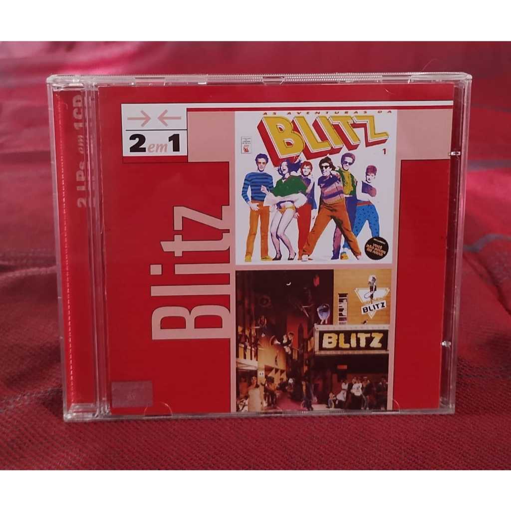 CD Blitz – 2 Em 1: As Aventuras Da Blitz & Radioatividade | Shopee Brasil
