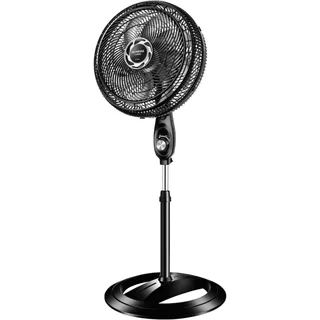Ventilador de Coluna Turbo Mondial 40cm Silencioso Oscilante 110v 220v Preto