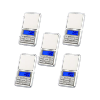 Mini Balança De Bolso Precisão De 0,1 Até 500 Gramas