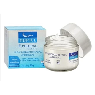 Creme Hidratante Facial Antirrugas Nupill Firmness Intensive Fps 15 50g